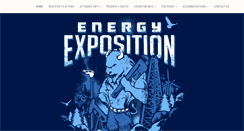 Desktop Screenshot of energyexposition.com